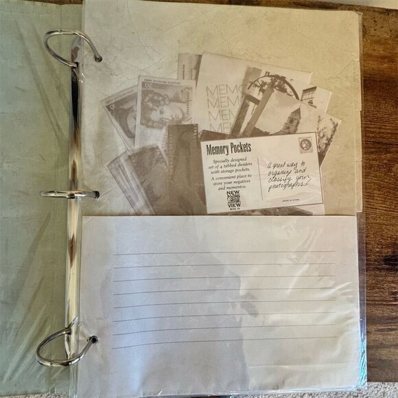 Cheri Blum Photo Journal Album w/ Memory Pockets Holds 160 Photos - Picture 7 of 9